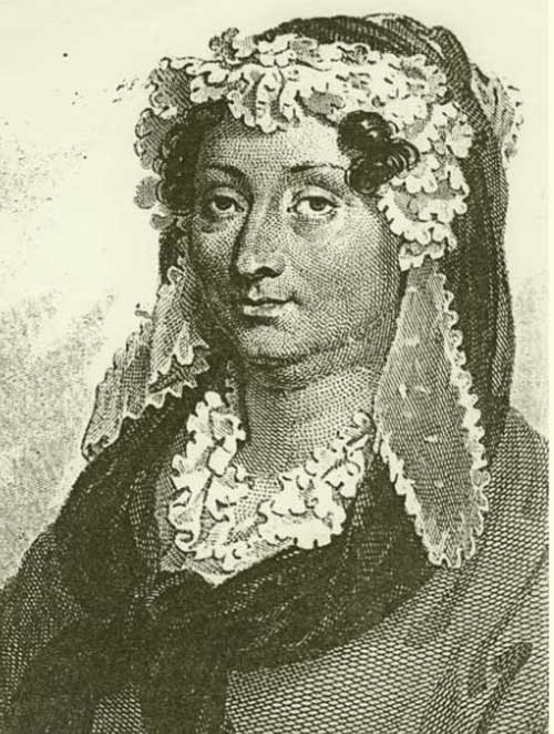 Ad�la�de-Gillette Dufr�noy - Portrait