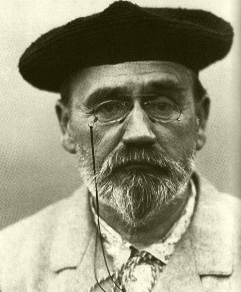 �mile Zola - Portrait